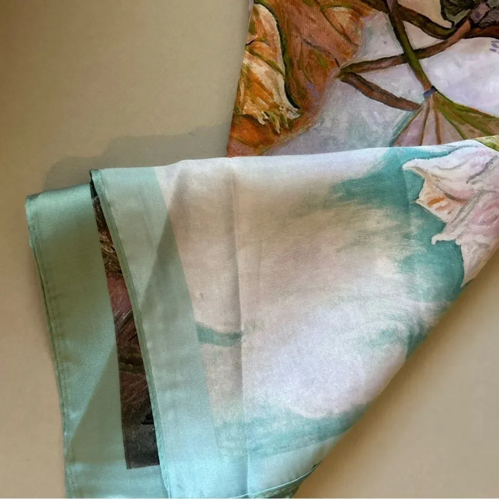 Boho flower scarf S77